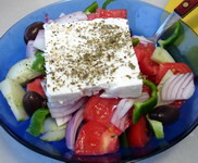 greek food-village salad